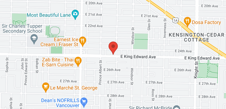 map of 4041 ST. CATHERINES STREET